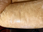 Henredon Leather Sofa Couch