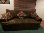 Sofa set dark color
