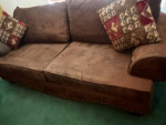 Sofa set dark color
