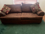 Sofa set dark color