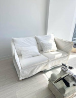 White Sofa / Loveseat