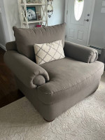 Thomasville sofa and chair & 1/2