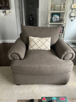 Thomasville sofa and chair & 1/2