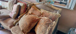 Italian Baroque Style Rococo Sofa Sill/Cotton/Chenille