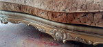 Italian Baroque Style Rococo Sofa Sill/Cotton/Chenille