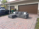 City Furniture Sectional Sofa (Free Delivery)
