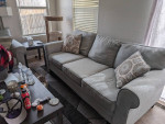 Loveseat and sofa