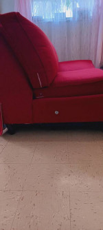 Sala sectional sofa cama L