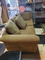 Green comfortable SOFA - good condition - delivery available