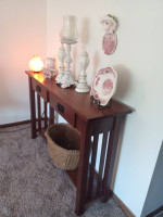 Solid Cherry Sofa Table