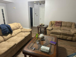 Sofa and loveseat (recliner)