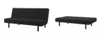 IKEA black sleeper sofa
