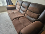 Power recliner 3-seater sofa