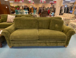 Green Fabric La-z-boy w/Air Mattress Sofa Sleeper
