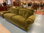 Green Fabric La-z-boy w/Air Mattress Sofa Sleeper