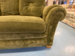 Green Fabric La-z-boy w/Air Mattress Sofa Sleeper