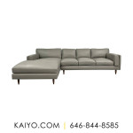 BenchMade Modern Skinny Fat Sofa with Chaise (Was 11297)