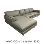 BenchMade Modern Skinny Fat Sofa with Chaise (Was 11297)