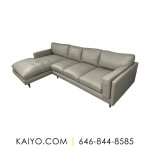 BenchMade Modern Skinny Fat Sofa with Chaise (Was 11297)