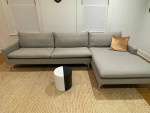 Modern Gray Sectional Sofa