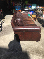 Leather sofa