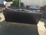 Leather sofa