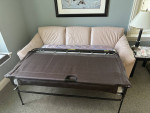 Leather Sofa Bed (Full)