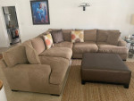 Sofa Sectional with Ottoman