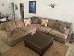 Sofa Sectional with Ottoman