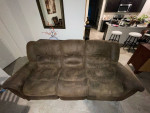 Brown Recliners sofa, good condition