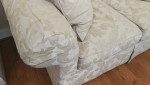 2 Piece living room set, sofa, love seat, ottoman