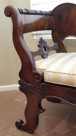 Antique Mahogany Sofa circa 1900