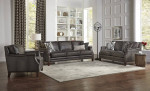 "NEW!" - MUST-SEE! - 100% Leather 3 pc. Sofa Set