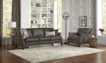 "NEW!" - MUST-SEE! - 100% Leather 3 pc. Sofa Set