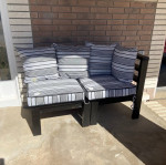 HEAVY outdoor sofa
