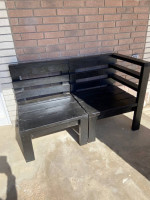 HEAVY outdoor sofa