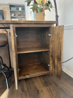 Custom made sofa table.