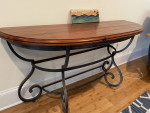 Sofa table & coffee table matching set