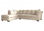 Brand new Hazela Gray heavy duty Sofa Chaise factory sealed