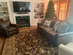 Birch Lane Genuine Leather 3 Seat Sofa