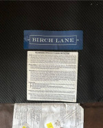 Birch Lane Genuine Leather 3 Seat Sofa