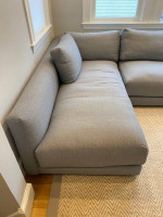 Room & Board Clemens Sofa w Left Chaise
