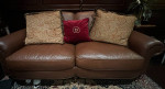 leather sofa
