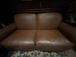 leather sofa