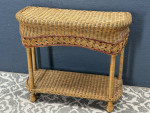 Wicker Sofa Table