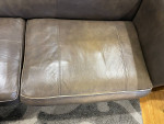 Leather Sofa and Loveseat