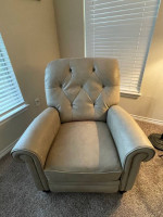 Hartford Leather Sofa and Chair (Haverty’s)