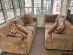 SOLD Nice 10 ft x 8 ft Sectional Sofa