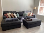 Sofa Gamaliel 2-Piece Sectional with Ottoman