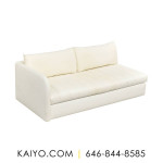 CB2 Stitch Left Arm Sectional Sofa By Kara Mann (Was 1899)